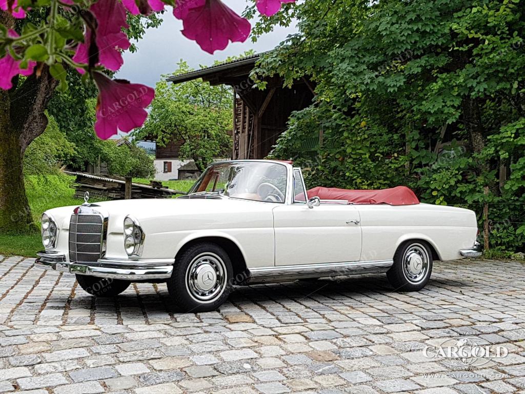 Cargold - Mercedes 220 SEb Cabriolet - 1. Hd. / Familienbesitz  - Bild 12