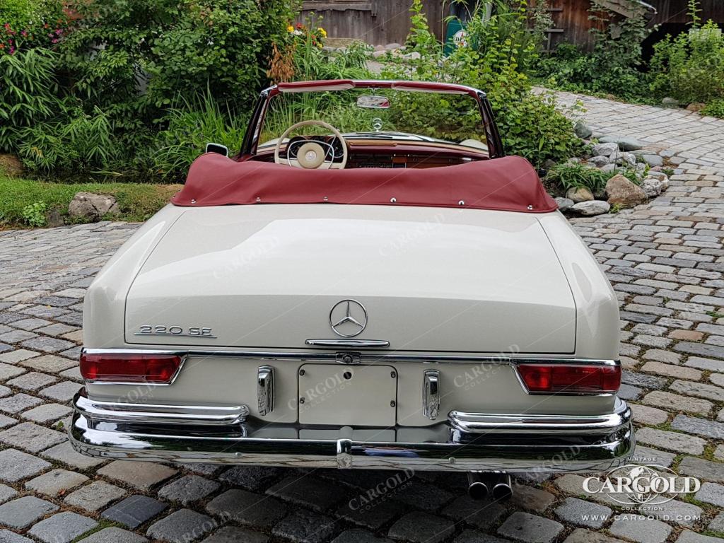 Cargold - Mercedes 220 SEb Cabriolet - 1. Hd. / Familienbesitz  - Bild 13