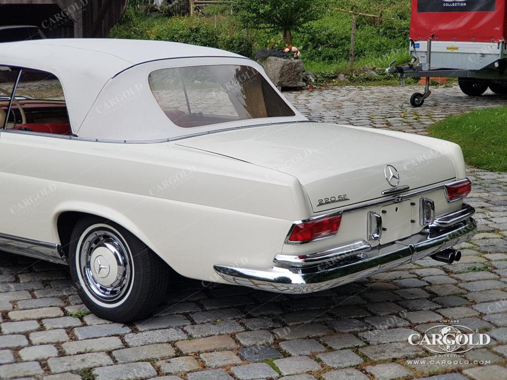 Cargold - Mercedes 220 SEb Cabriolet - 1. Hd. / Familienbesitz  - Bild 3