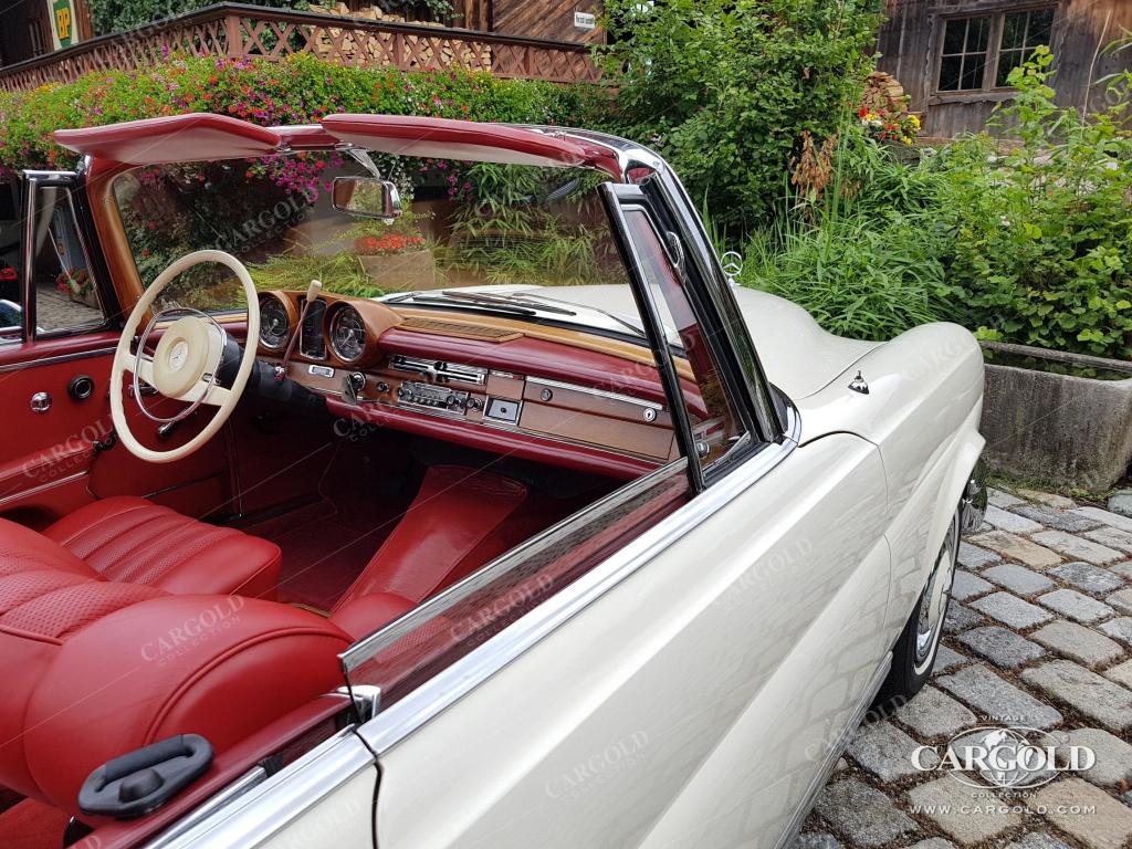 Cargold - Mercedes 220 SEb Cabriolet - 1. Hd. / Familienbesitz  - Bild 6