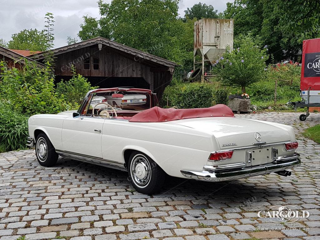 Cargold - Mercedes 220 SEb Cabriolet - 1. Hd. / Familienbesitz  - Bild 8