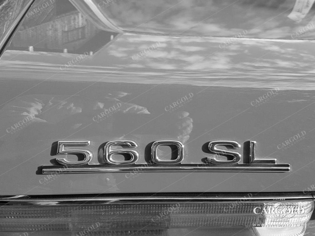 Cargold - Mercedes 560 SL - orig. 16.249 km!  - Bild 23