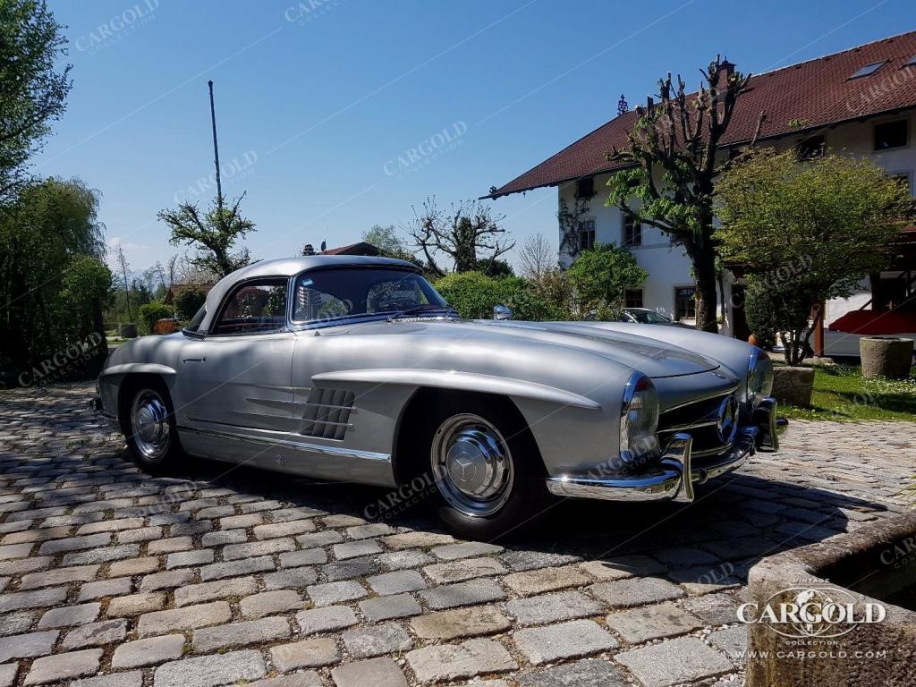 Cargold - Mercedes 300SL Roadster - Hardtop & Chromfelgen Scheibenbremsen  - Bild 5