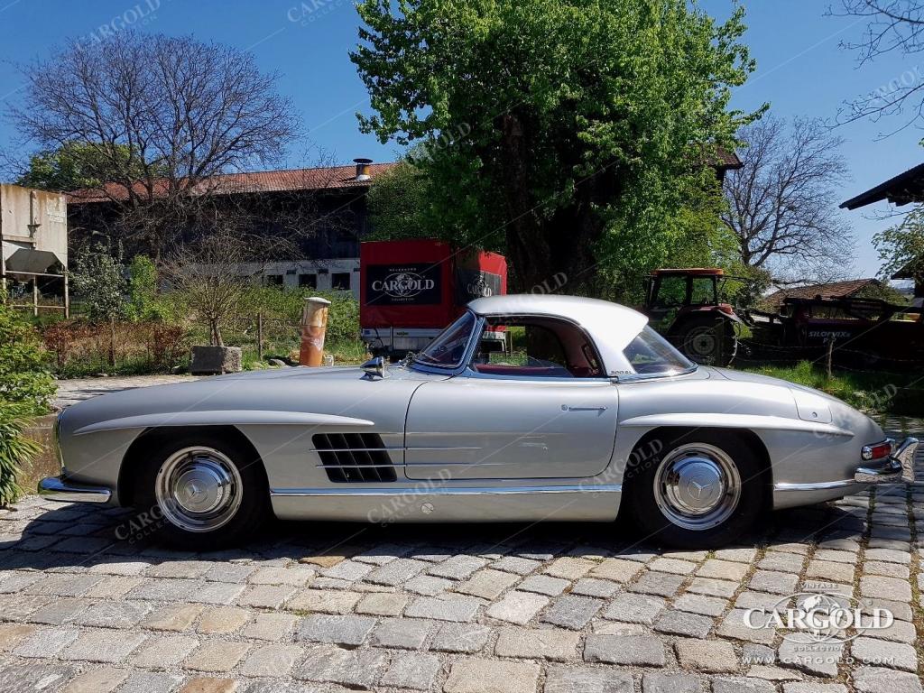 Cargold - Mercedes 300SL Roadster - Hardtop & Chromfelgen Scheibenbremsen  - Bild 6