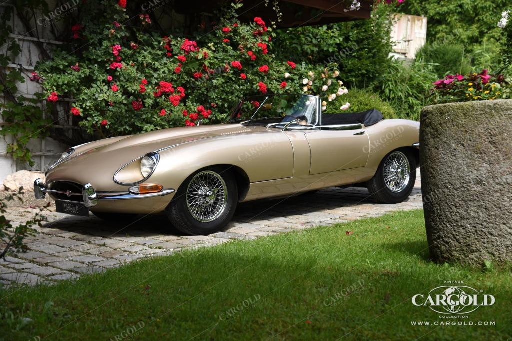 Cargold - Jaguar E-Type S 1 1/2 Roadster - Phantastisch original / 1 A !  - Bild 10