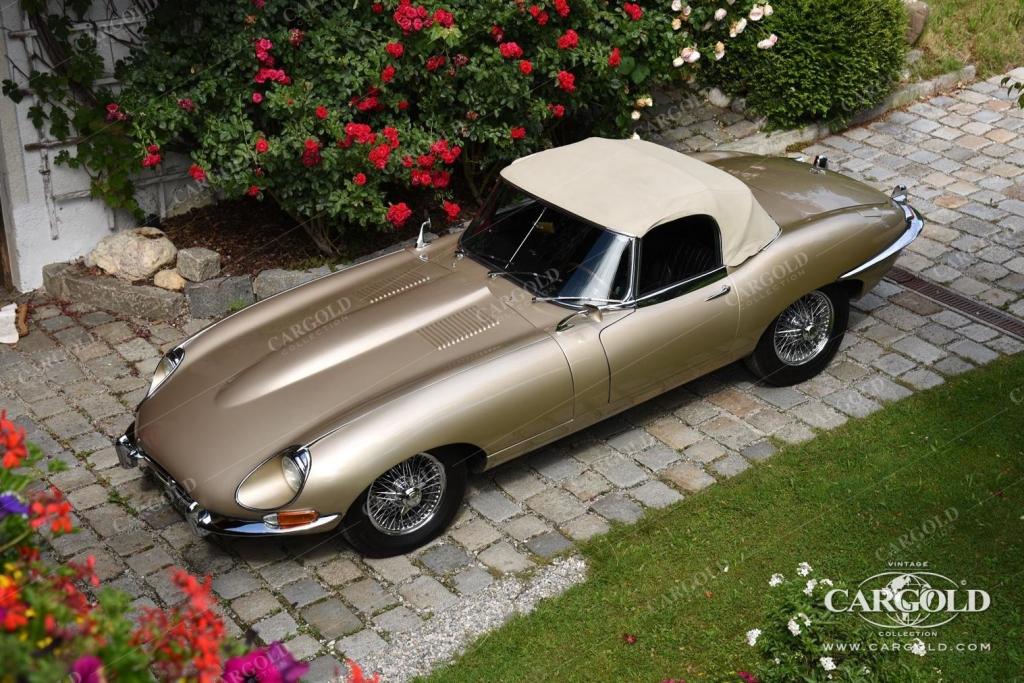 Cargold - Jaguar E-Type S 1 1/2 Roadster - Phantastisch original / 1 A !  - Bild 26