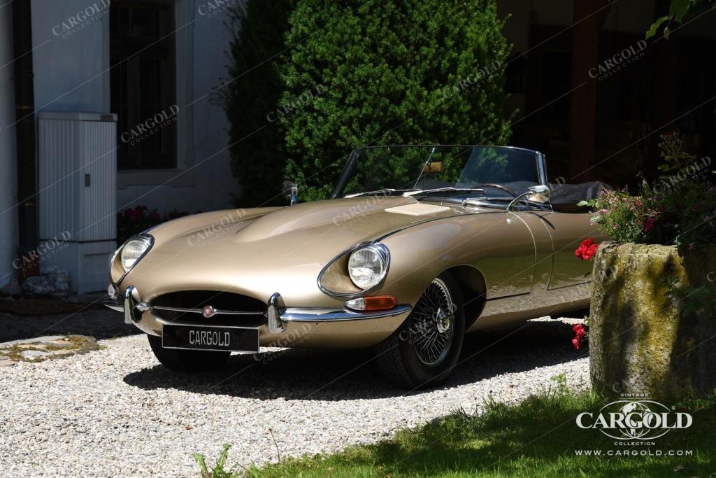 Cargold - Jaguar E-Type S 1 1/2 Roadster - Phantastisch original / 1 A !  - Bild 2