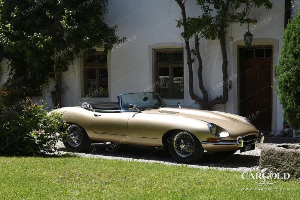 Cargold - Jaguar E-Type S 1 1/2 Roadster - Phantastisch original / 1 A !  - Bild 31