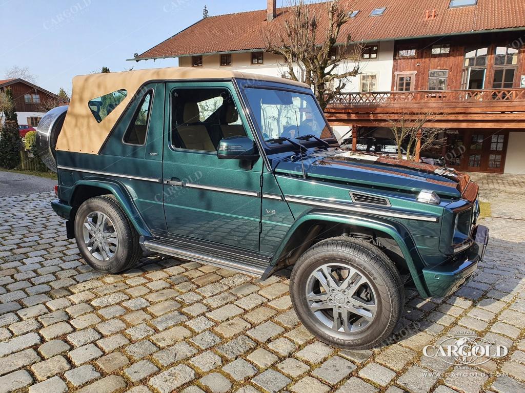 Cargold - Mercedes G500 Cabrio Final Edition 200 - erst 9.724 km! 1.Hand  - Bild 0