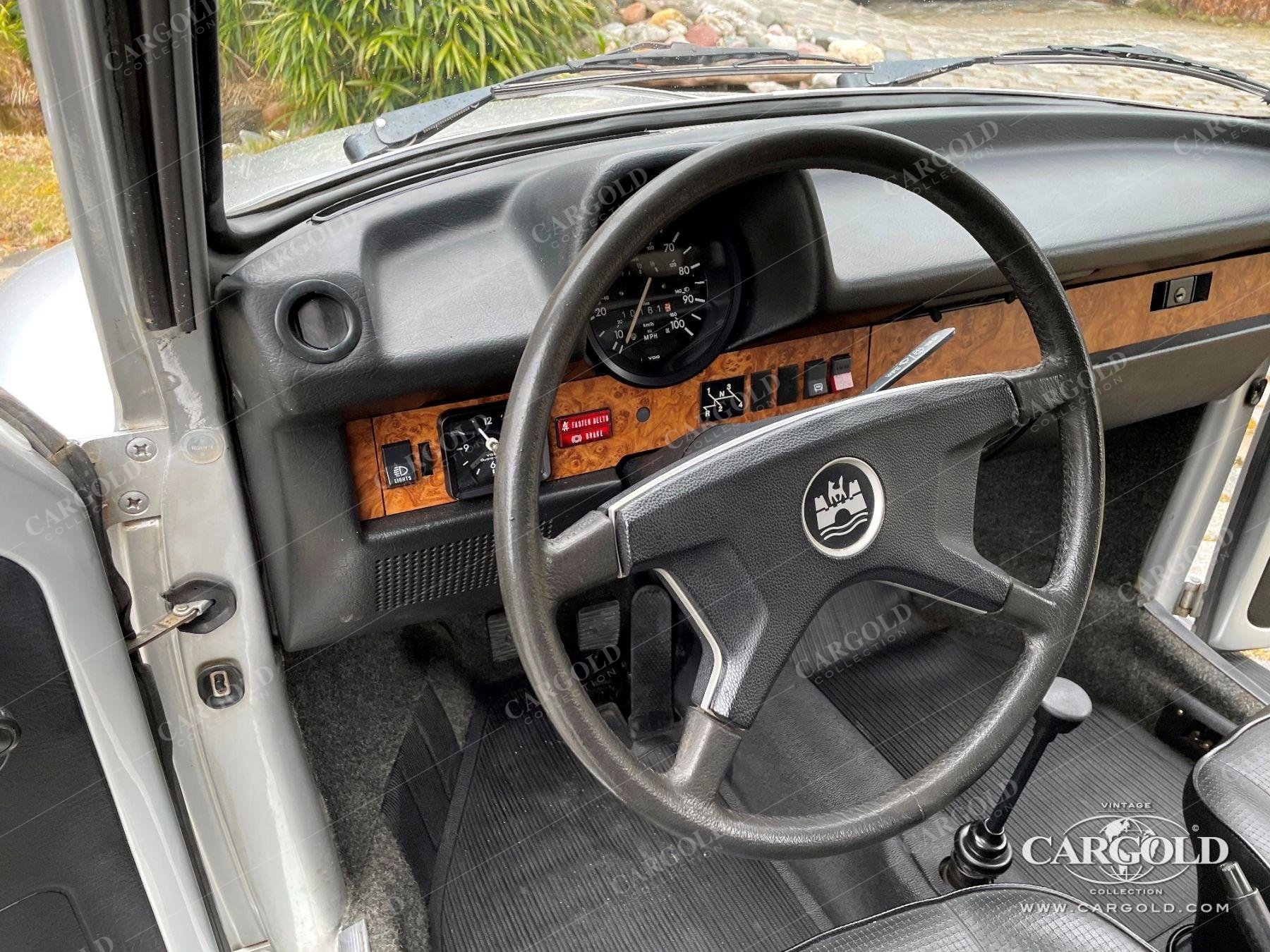 VW Käfer Cabriolet 1500 1600 1302 1303 8.67-1985 Oldtimer Außenspiegel  rechts Edelstahl Beifahrerseite Spiegel Rückspiegel links vergl. 151857501  - Aircooledshop