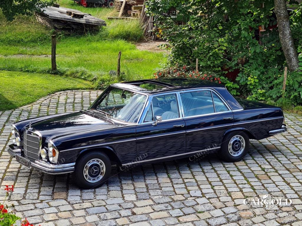 Cargold - Mercedes 300 SEL 3.5 - Limousine -Pappdeckelbrief-   - Bild 0