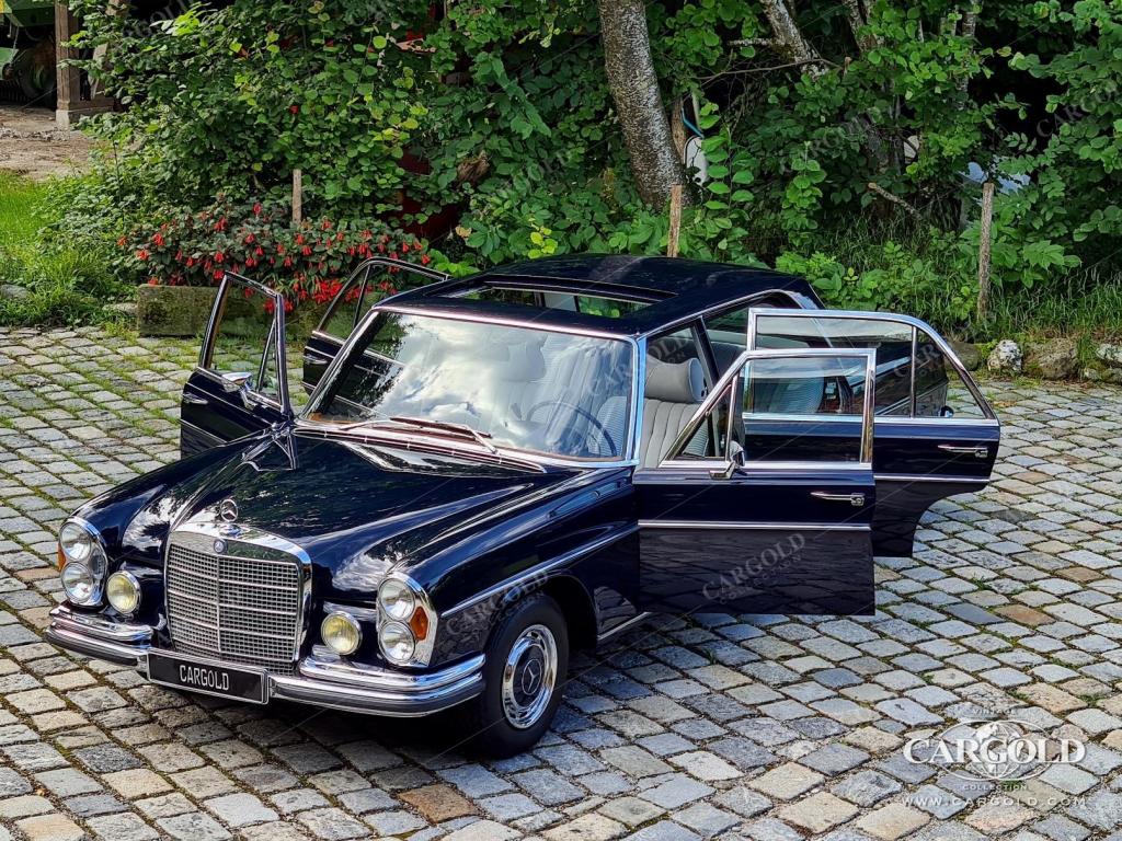 Cargold - Mercedes 300 SEL 3.5 - Limousine -Pappdeckelbrief-   - Bild 5