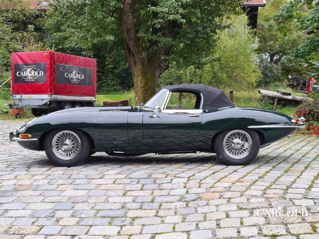 Cargold - Jaguar E Serie 1 Roadster 3.8 - matching numbers engine  - Bild 0