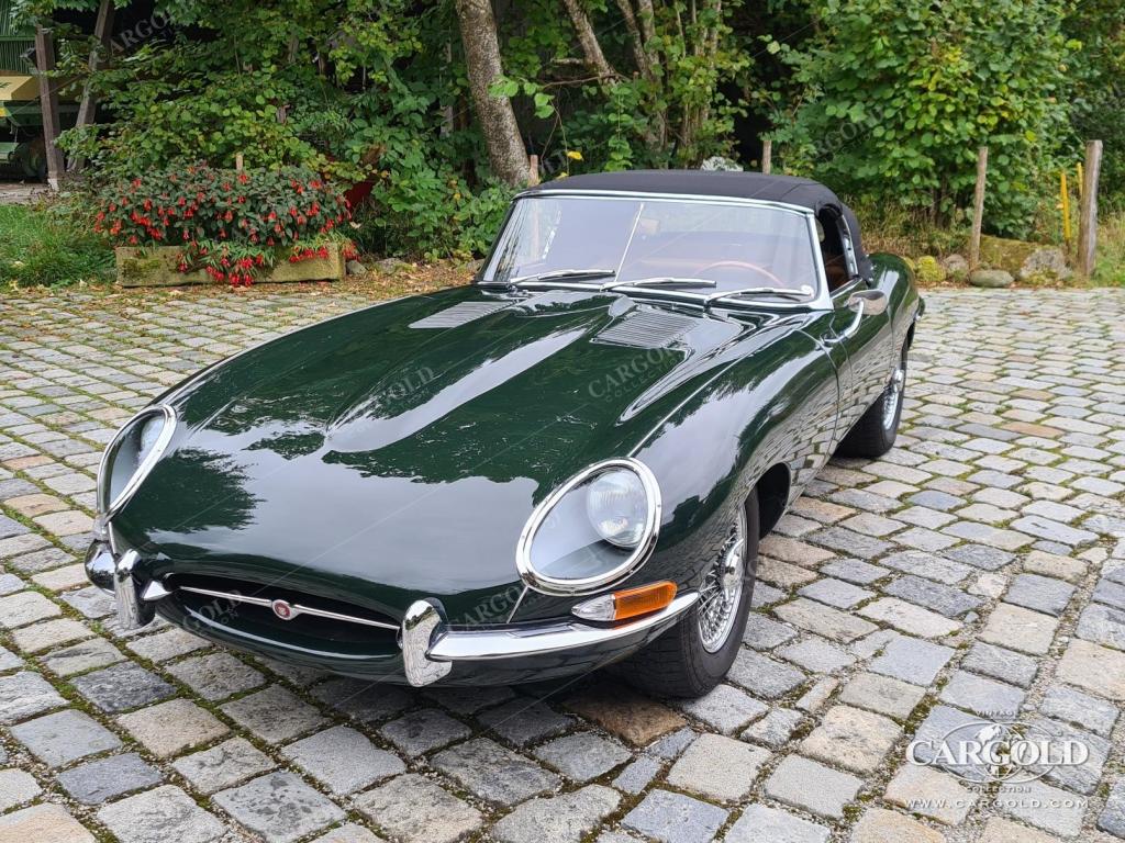 Cargold - Jaguar E Serie 1 Roadster 3.8 - matching numbers engine  - Bild 13