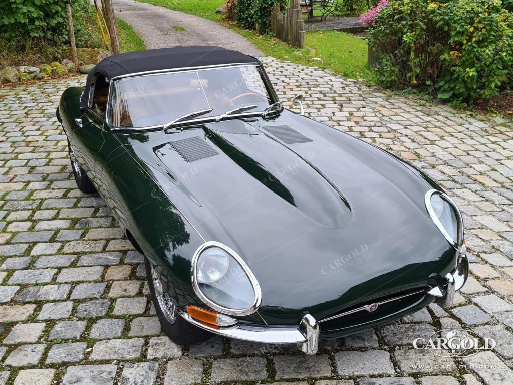 Cargold - Jaguar E Serie 1 Roadster 3.8 - matching numbers engine  - Bild 15