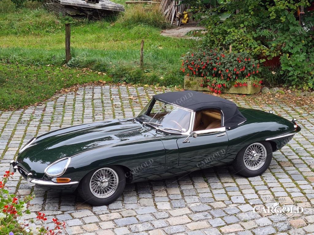 Cargold - Jaguar E Serie 1 Roadster 3.8 - matching numbers engine  - Bild 20