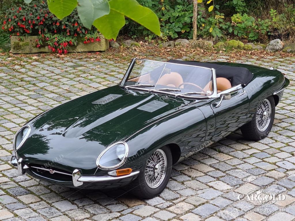 Cargold - Jaguar E Serie 1 Roadster 3.8 - matching numbers engine  - Bild 29