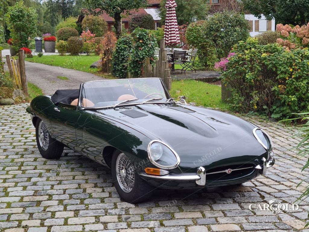 Cargold - Jaguar E Serie 1 Roadster 3.8 - matching numbers engine  - Bild 30