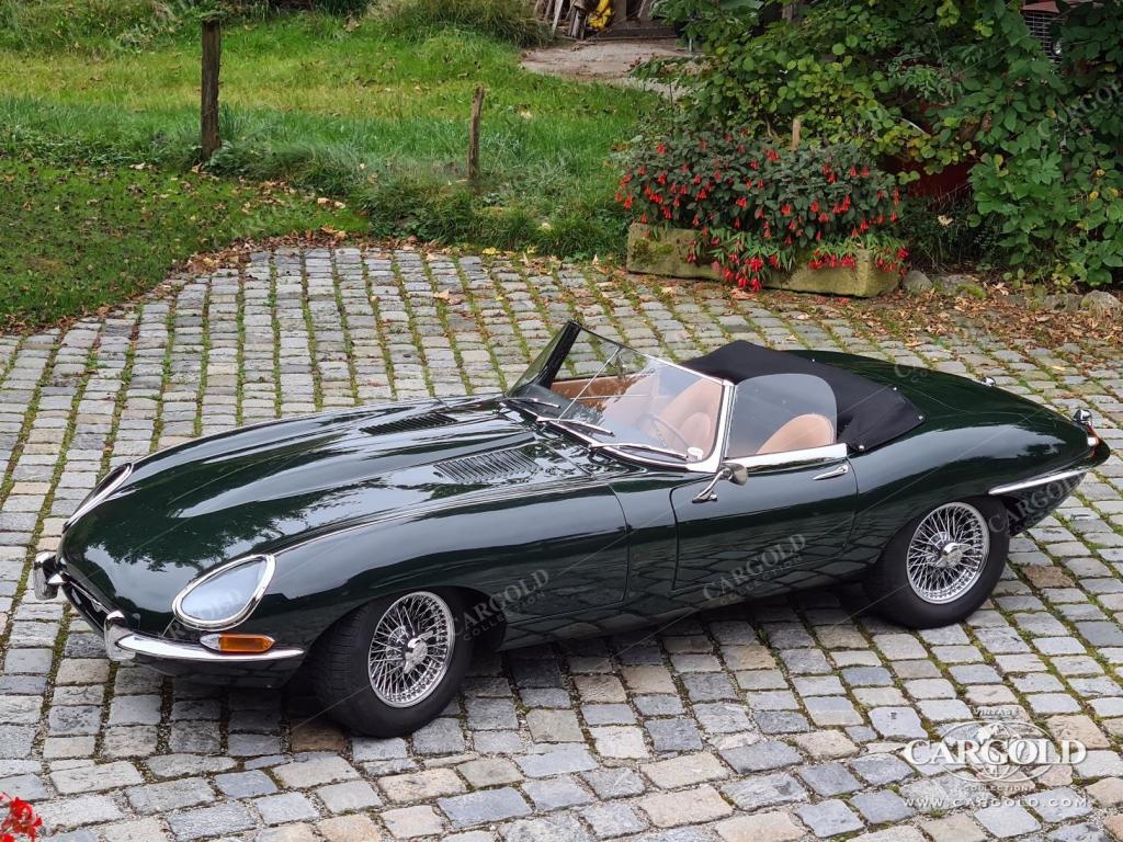 Cargold - Jaguar E Serie 1 Roadster 3.8 - matching numbers engine  - Bild 31