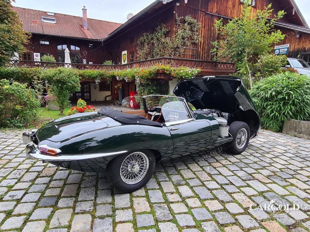 Cargold - Jaguar E Serie 1 Roadster 3.8 - matching numbers engine  - Bild 33