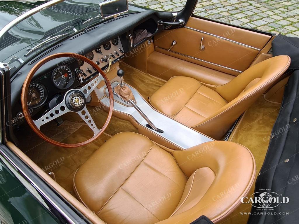 Cargold - Jaguar E Serie 1 Roadster 3.8 - matching numbers engine  - Bild 4