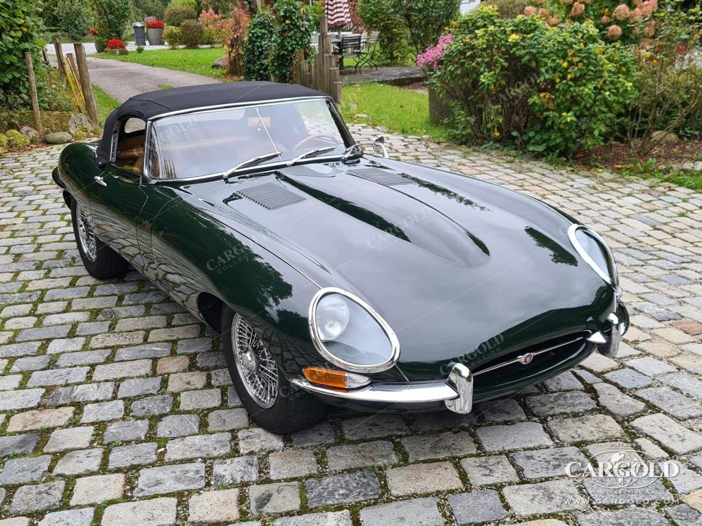 Cargold - Jaguar E Serie 1 Roadster 3.8 - matching numbers engine  - Bild 5