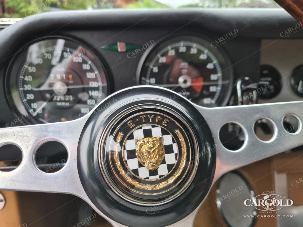 Cargold - Jaguar E Serie 1 Roadster 3.8 - matching numbers engine  - Bild 6