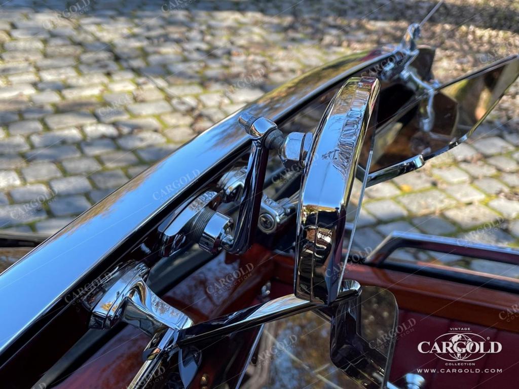 Cargold - Mercedes 220 Cabriolet A - First Class! Curved Windshield  - Bild 33