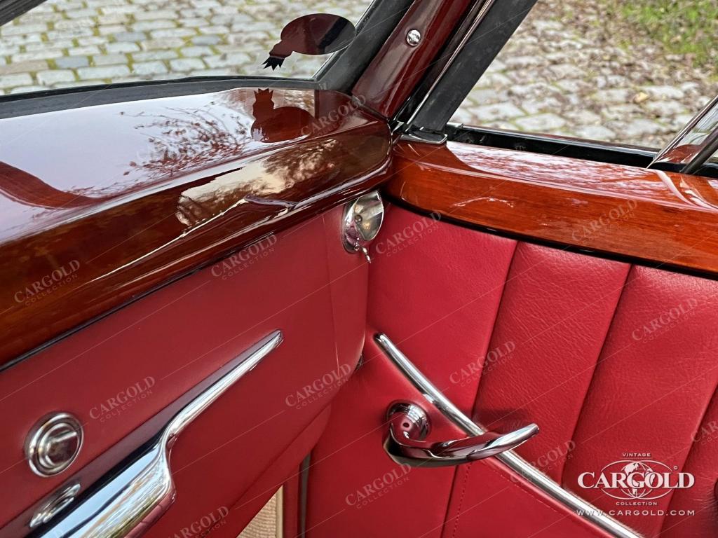 Cargold - Mercedes 220 Cabriolet A - First Class! Curved Windshield  - Bild 3