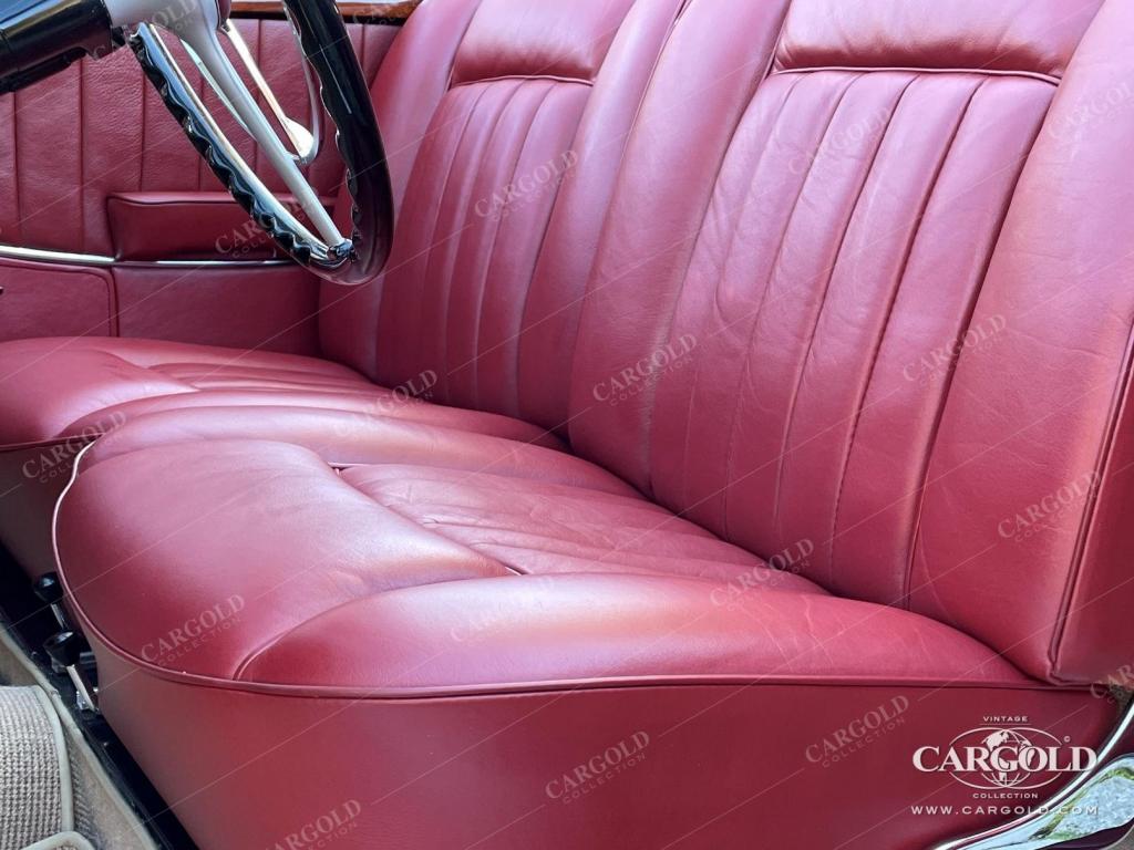 Cargold - Mercedes 220 Cabriolet A - First Class! Curved Windshield  - Bild 43