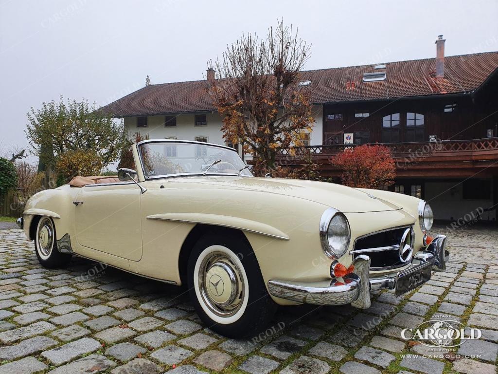 Cargold - Mercedes 190 SL Roadster - vollrestauriert  - Bild 10