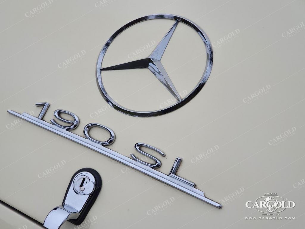 Cargold - Mercedes 190 SL Roadster - vollrestauriert  - Bild 9