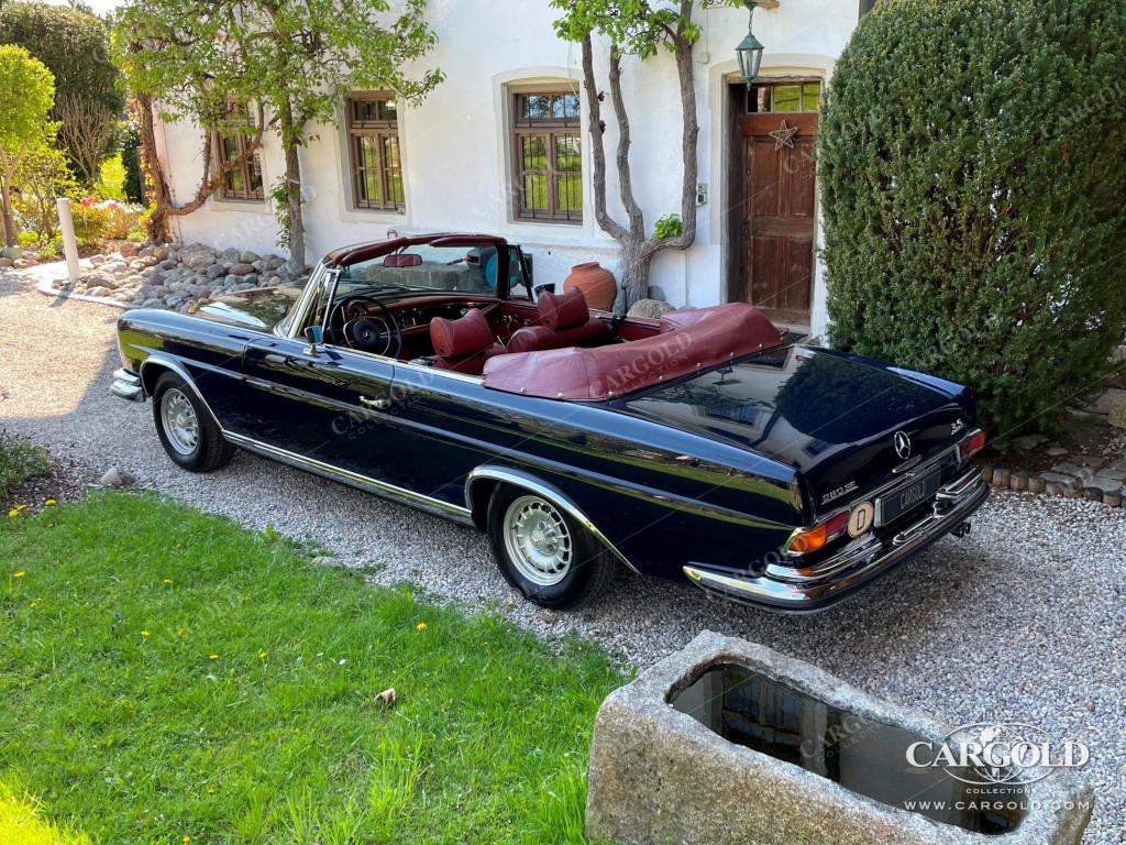 Cargold - Mercedes 280 SE 3.5 Cabriolet - Erst 71.793 km! 1. Lack, 1. Leder!  - Bild 2