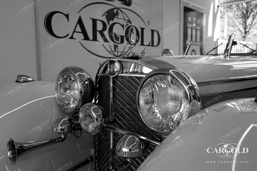 Cargold - Mercedes 500 K Spezialroadster - Vollrestauriert, Originalrahmen  - Bild 0