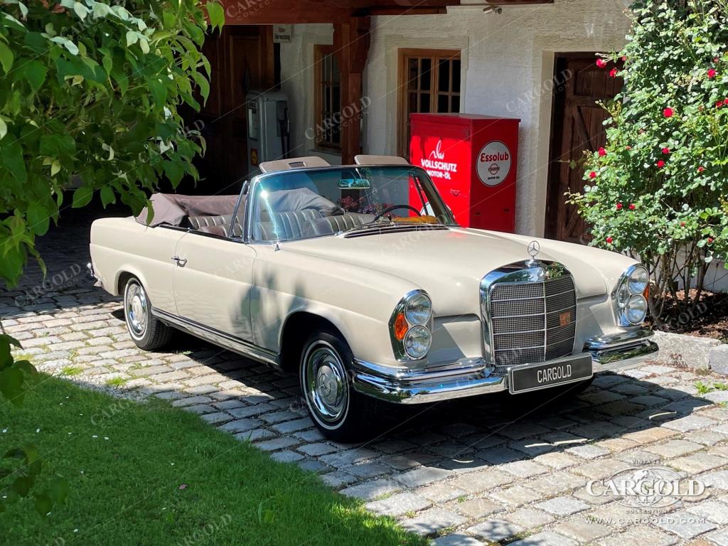 Cargold - Mercedes 250 SE Cabriolet  - Traumhafter Originalzustand  - Bild 12