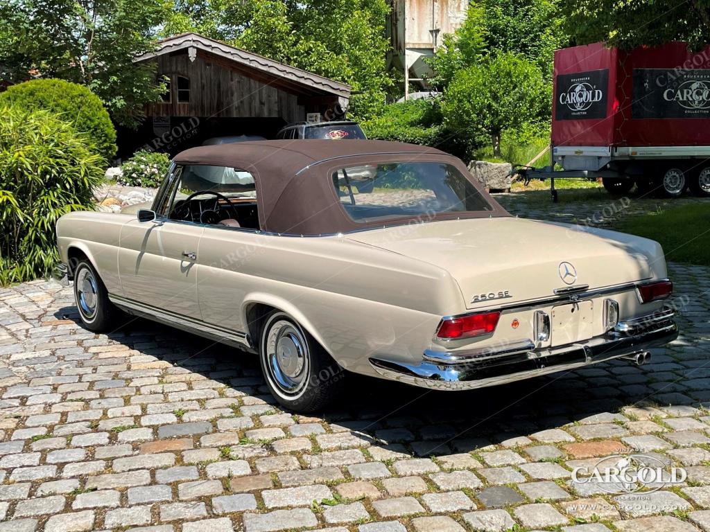 Cargold - Mercedes 250 SE Cabriolet  - Traumhafter Originalzustand  - Bild 18