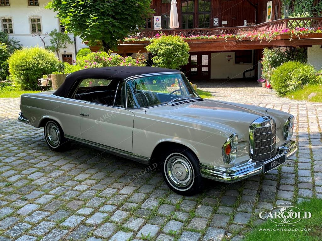 Cargold - Mercedes 250 SE Cabriolet  - Traumhafter Originalzustand  - Bild 22