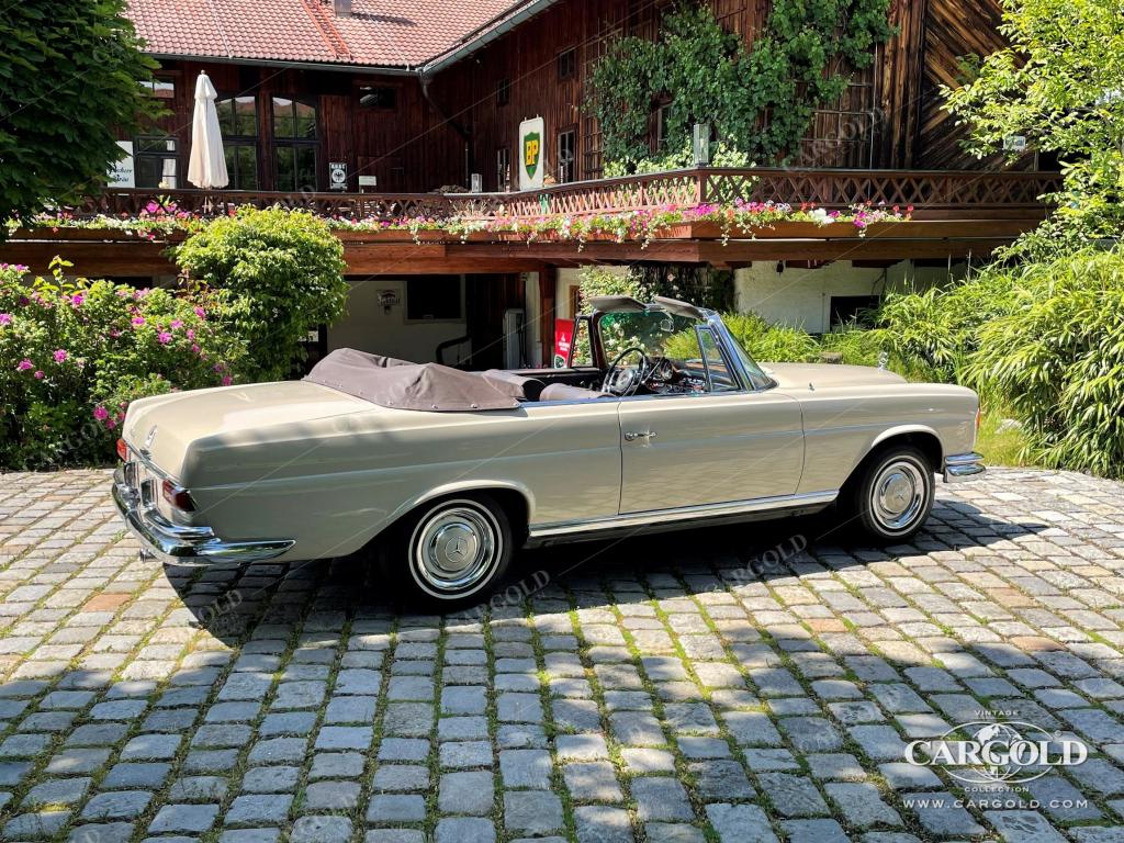 Cargold - Mercedes 250 SE Cabriolet  - Traumhafter Originalzustand  - Bild 27