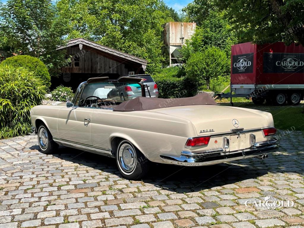 Cargold - Mercedes 250 SE Cabriolet  - Traumhafter Originalzustand  - Bild 5