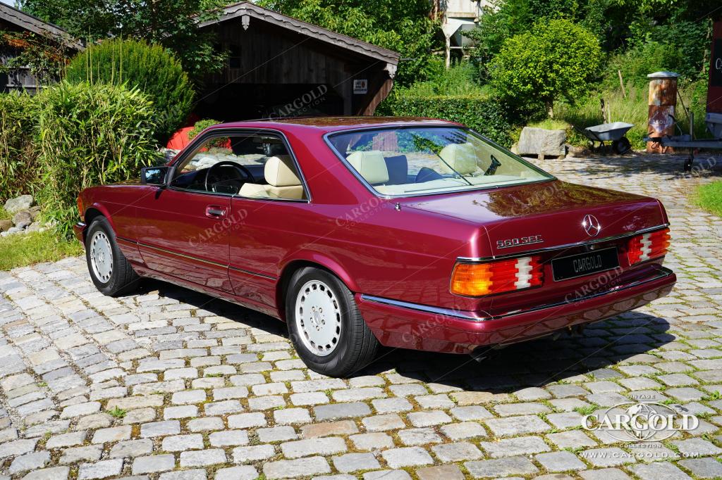 Cargold - Mercedes 560 SEC - Letzte Serie / Vollausstattung  - Bild 10