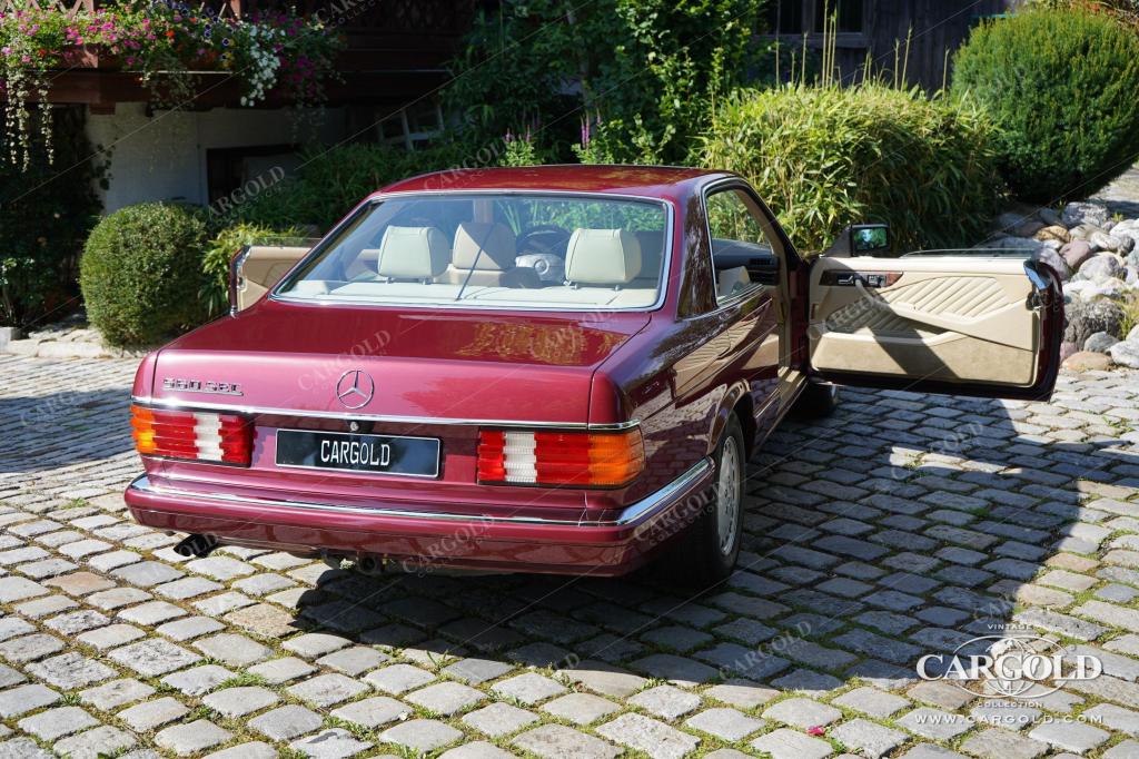 Cargold - Mercedes 560 SEC - Letzte Serie / Vollausstattung  - Bild 14