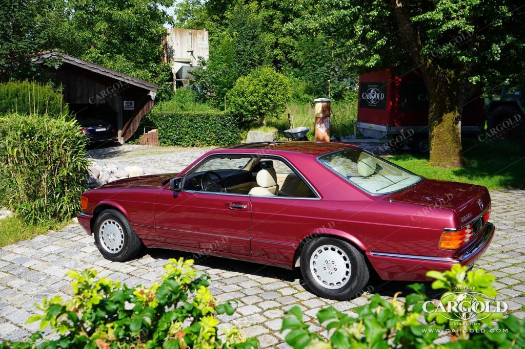 Cargold - Mercedes 560 SEC - Letzte Serie / Vollausstattung  - Bild 16