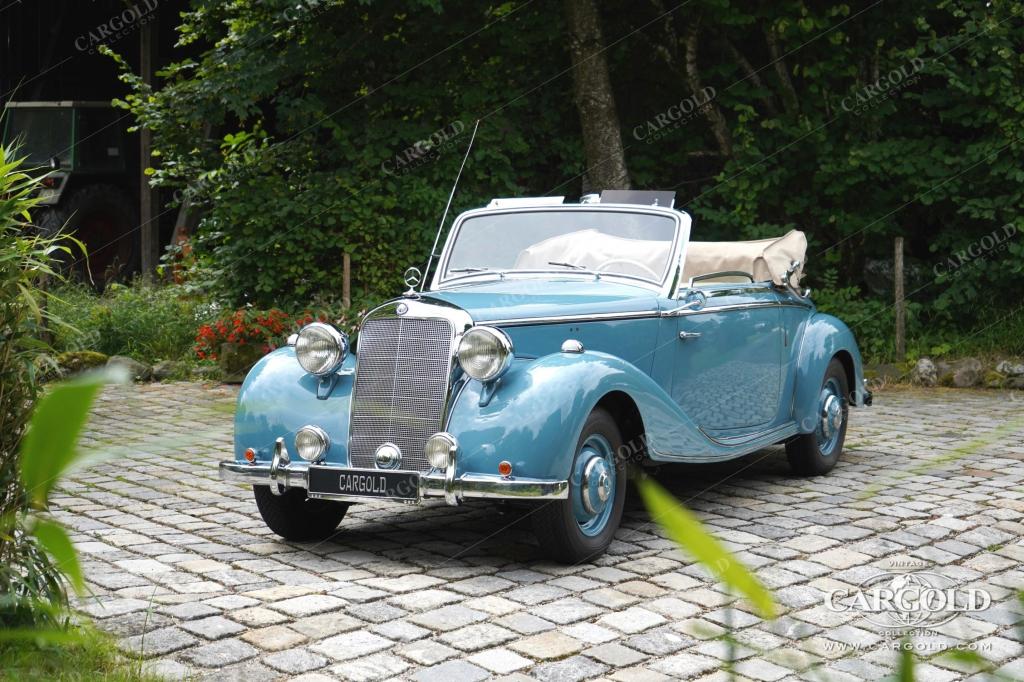 Cargold - Mercedes 170 S Cabriolet A - 1A Restauriert  - Bild 4