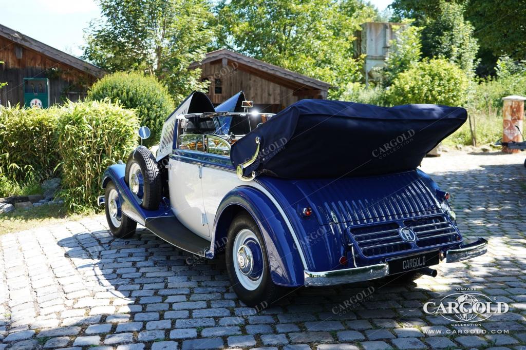 Cargold - Horch 830 BK - Cabriolet / Vollrestauriert  - Bild 41