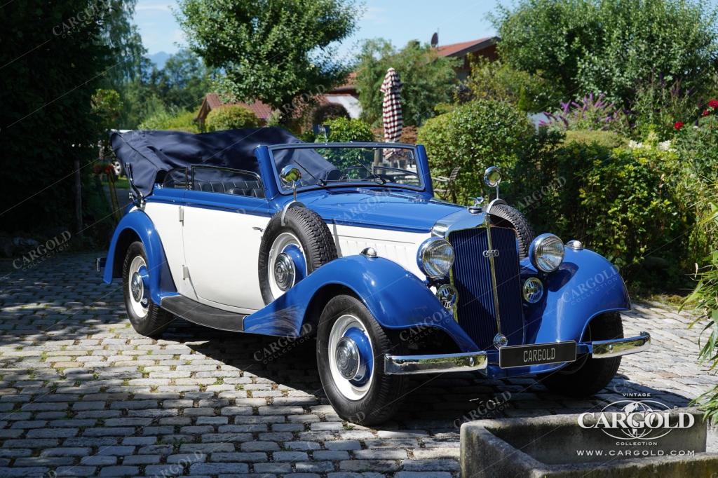 Cargold - Horch 830 BK - Cabriolet / Vollrestauriert  - Bild 6