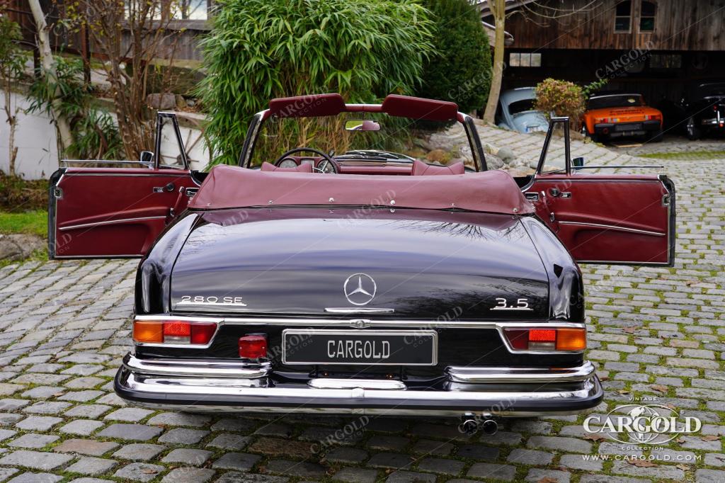 Cargold - Mercedes 280 SE 3.5 Cabrio - deutsches Fahrzeug/original Interieur   - Bild 0