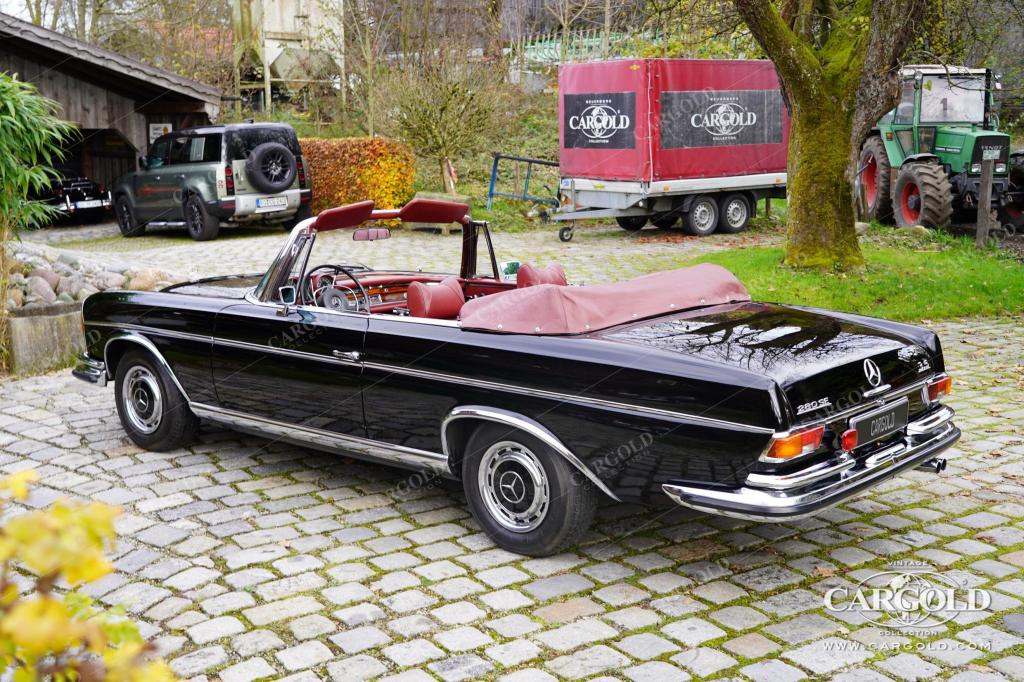 Cargold - Mercedes 280 SE 3.5 Cabrio - deutsches Fahrzeug/original Interieur   - Bild 12