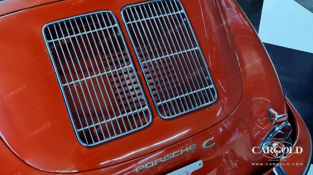 Cargold - Porsche 356 C Coupé. - 100 % Erstlack!  - Bild 11