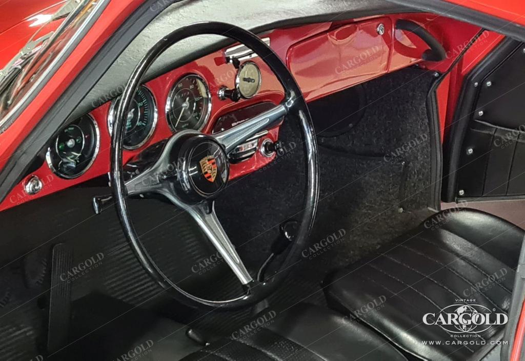 Cargold - Porsche 356 C Coupé. - 100 % Erstlack!  - Bild 5