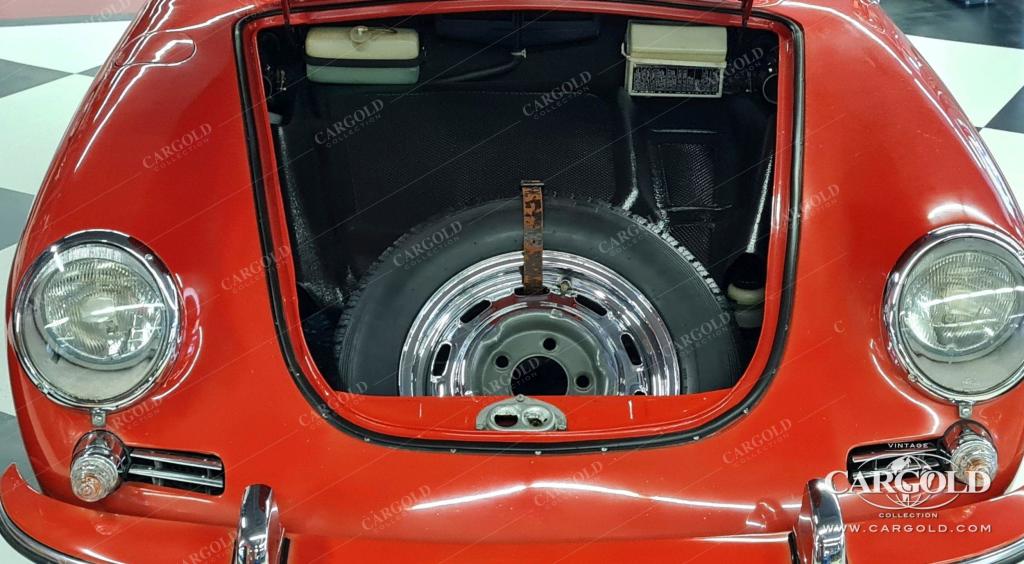 Cargold - Porsche 356 C Coupé. - 100 % Erstlack!  - Bild 6